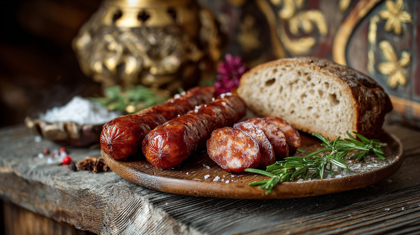 Колбаски «Охотничьи»