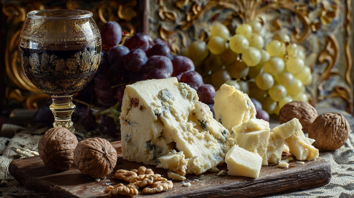 Сыр качотта с грецким орехом